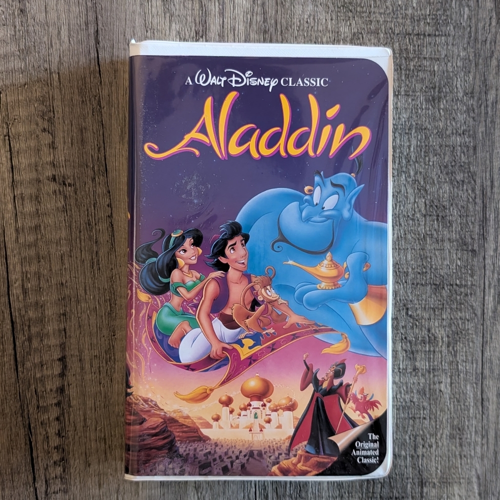 Disney Classic Aladdin VHS